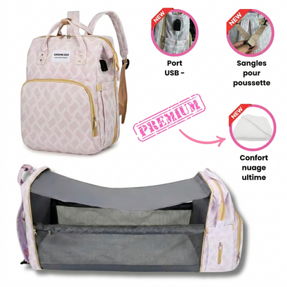 Eleganter 3-in-1 Wickelbegleiter